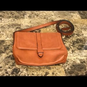 Leather cross bag